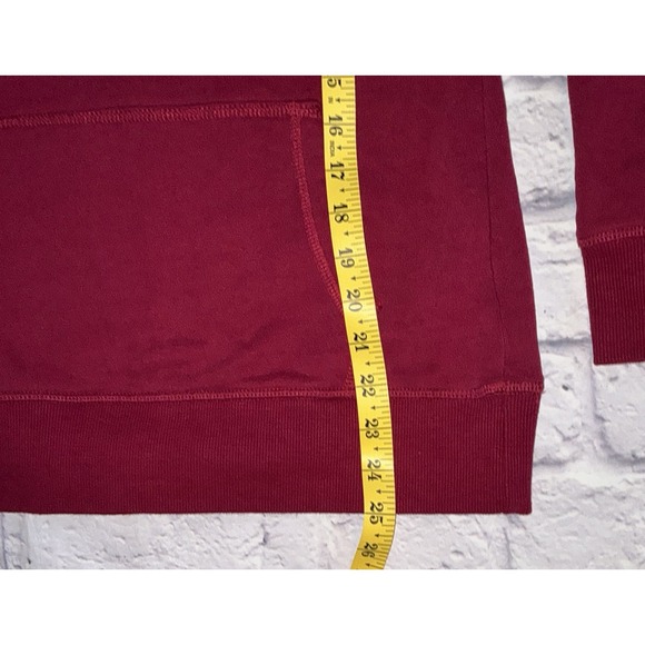 Gymshark Red Athletic Hoodie Sweatshirt Women Size Small - Picture 6 of 9